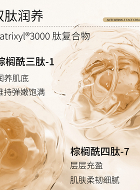 抗老面霜胜肽紧致淡纹抗皱