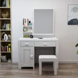 Сплошная туалетная столик для спальни маленький домохозяйство простые деревянные туалетные столики с зеркалом китайский современный макияж