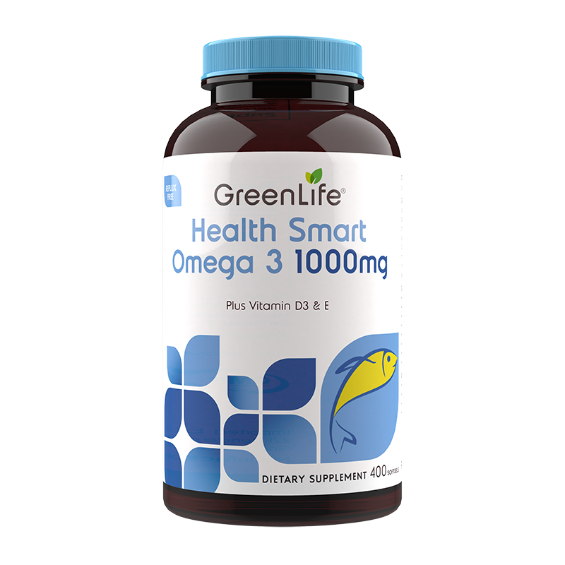 Greenlife鱼油软胶囊进口原装护眼深海非鱼肝油大人中老年400粒