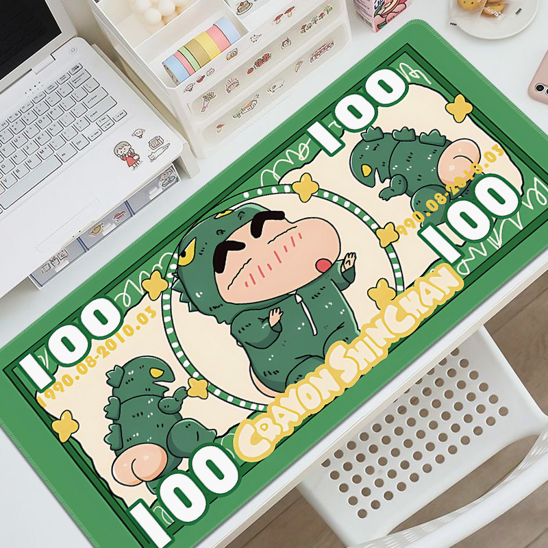 创意蜡笔小新鼠标垫子女生超大电脑桌垫办公桌面滑鼠垫送闺蜜礼物,淘宝优惠券,粉丝福利购,淘宝优惠卷