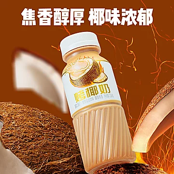 首单+消费券！哪吒烤奶椰汁饮料210ml*6瓶[10元优惠券]-寻折猪