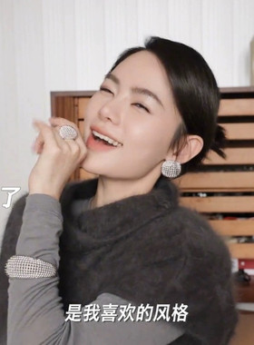 小众设计高级感镂空圆球耳环女