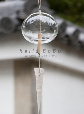 【王波波的杂货铺】日本老铺出品江风铃京竹薄桃/薄青/透明三款