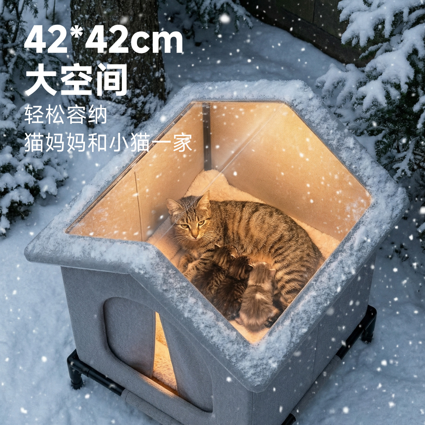 流浪猫户外窝御寒冬季冬天大号防水猫咪过冬猫窝保暖防雨防寒室外,淘宝优惠券,粉丝福利购,淘宝优惠卷