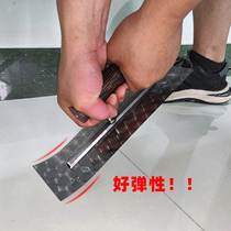 Stainless steel Northeast plastering large trowel scraping putty knife paint worker batch ash Find a flat scraping family scraping large white batch wall tool