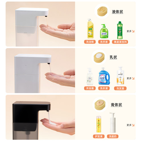 洗洁精自动感应器洗手机智能感应洗手液机洗发水沐浴露电动皂液器 - 图1