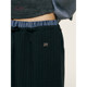 Liilou ກວດເບິ່ງ patchwork drawstring trousers striped