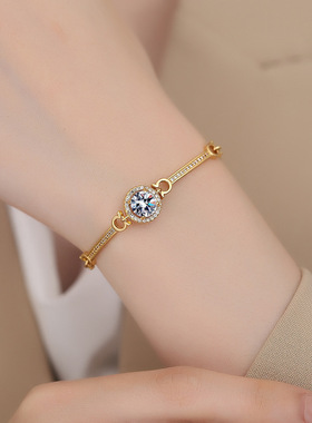 欧美时尚百搭圆包手链女时尚百搭