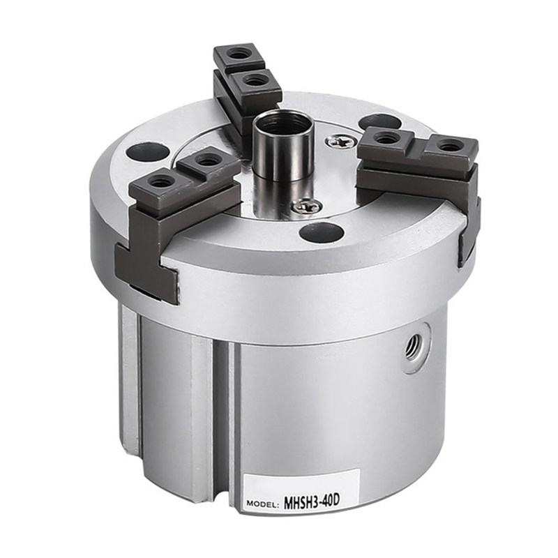 SMC型圆柱体通孔中空夹加长三爪气缸MHSH3-16D20D25D32D40D50D63D,淘宝优惠券,粉丝福利购,淘宝优惠卷