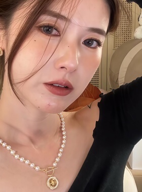 meililove星语纽扣美拉德耳钉