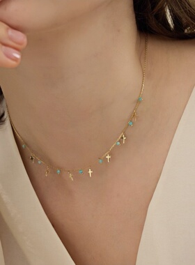 豆豆同款秘密花园浅夏项链