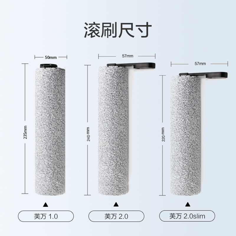 原厂】适用于添可洗地机配件1.0/2.03.0清洁液滚刷滤网地板清洗剂 - 图2