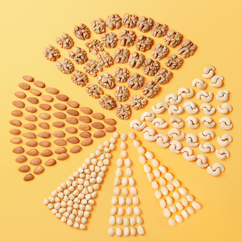 坚果进化论罐装纯坚果500g1斤装混合纯坚果休闲营养孕妇零食