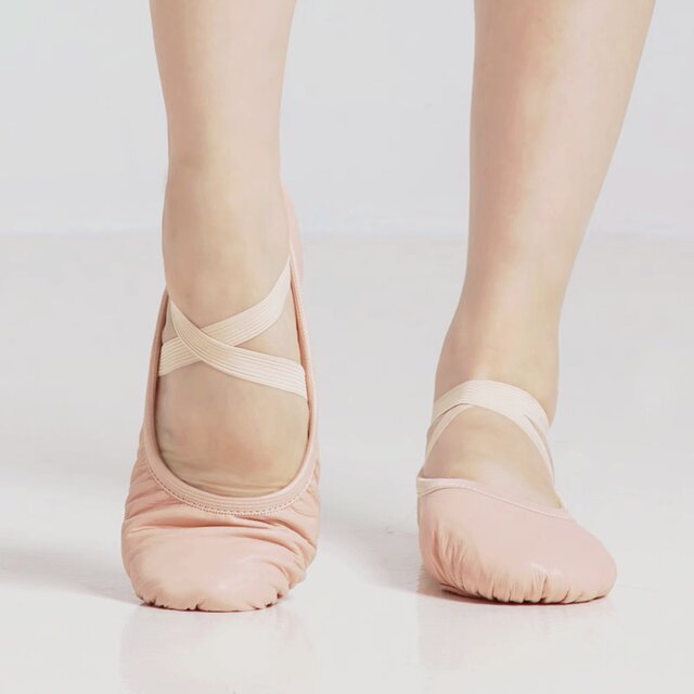 Sansha soft-soled leather training shoes cat claw shoes