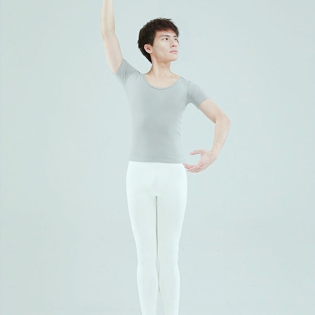 Sansha tops ballet art exam training clothes short sleeves