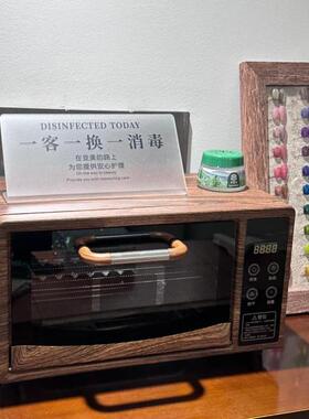 美甲工具消毒柜迷你桌面消毒器图书专用商用纹身美发店美睫工具uv