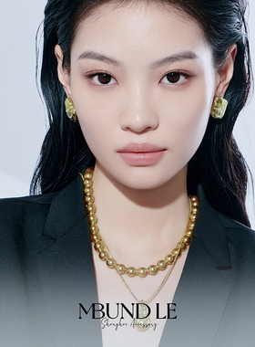 摩邦珠宝思路遥-水滴容-项链-短款简约时尚百搭同款