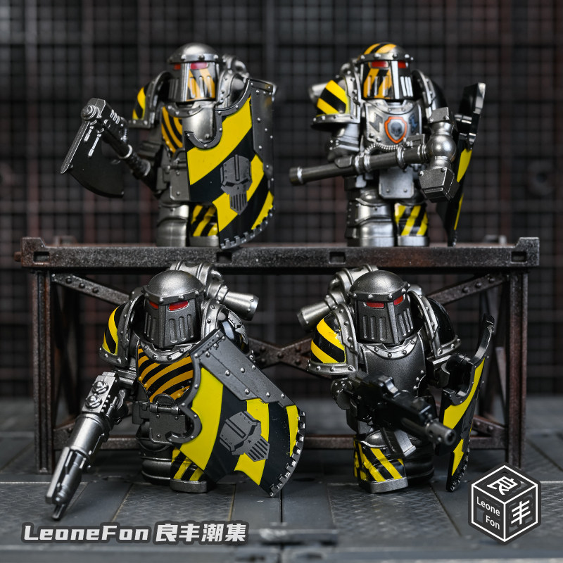 战锤系列阿斯塔特MK3积木拼装人仔玩具手办星际战士钢铁勇士礼物 - 图0