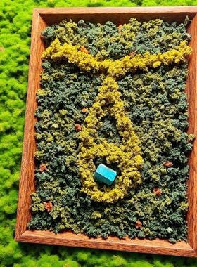 纯手工美龄宫微景观胡桃木立体画