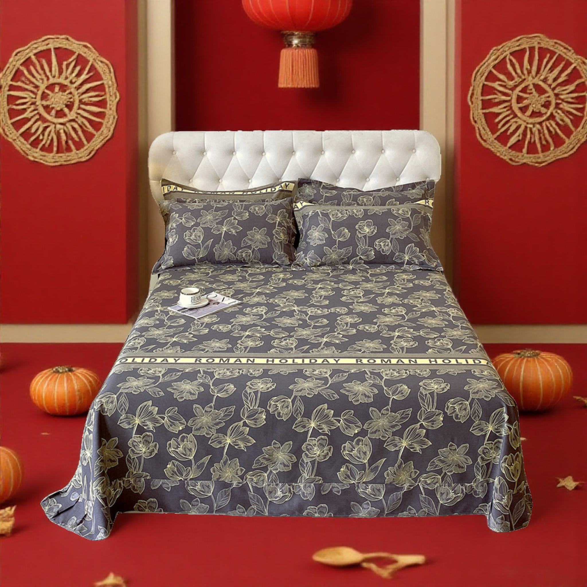 床单四件套纯棉全棉2025新款磨毛四件套被套宿舍三件套床品被罩,淘宝优惠券,粉丝福利购,淘宝优惠卷