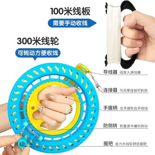 小猪佩奇新款卡通风筝儿童玩具微风易飞2026年新款小孩专用高档争 - 图2