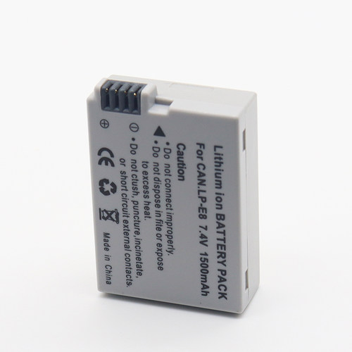 适用于佳能LP-E8电池 充电器EOS 700D 600D 550D 650D x7i x6 X6i x5 x4 T2i T3I T5i E8数码单反相机充电器 - 图0