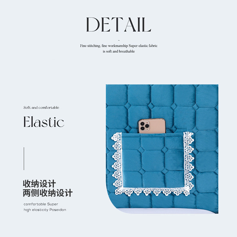 高档床头套罩欧式靠背软包靠垫罩全包防尘遮丑通用加厚床头罩新款,淘宝优惠券,粉丝福利购,淘宝优惠卷