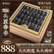 Zhen Kangyuan Zhengzong Dalian Wild 9 years Pale Dry Sea Cucumber Dry Goods 250g Deep Sea Liaotingen 3 Non-gift boxes