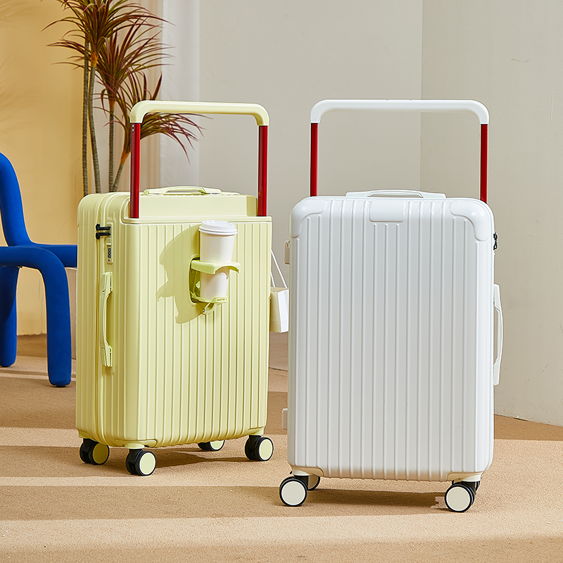 2025新款行李箱女高颜值结实耐用登机20/24寸拉链拉杆箱男宽拉杆 - 图0