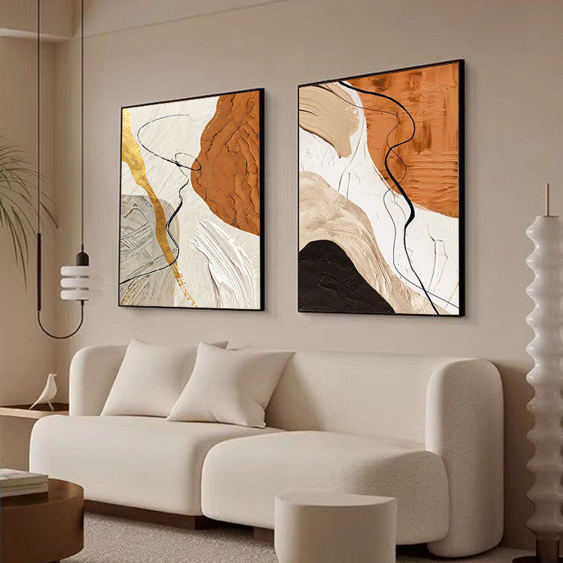 现代简约客厅喷绘装饰画意大利抽象落地画走廊玄关沙发背景墙挂画,淘宝优惠券,粉丝福利购,淘宝优惠卷