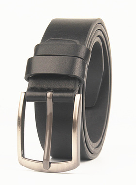 New Retro men's belt classic rectangular pin buckle fashion