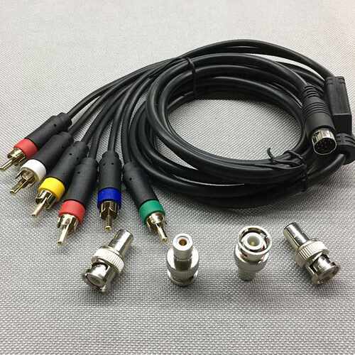 RGBS Colour Monitoring Cable RGB+Sync Video and Audio Cable - 图2