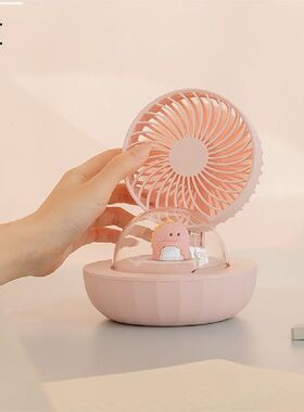 Aromatherapy Fan Mini Summer Foldable Desktop Electric Fan
