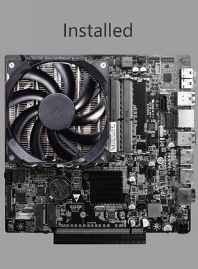 IS-30 CPU Cooler Radiator Silent PWM 4Pin Cooling Fan 4 Heat