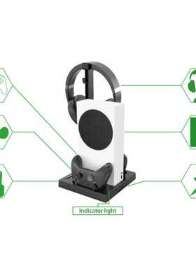 Upgraded Vertical Stand Charging Station Dock with Cooling F