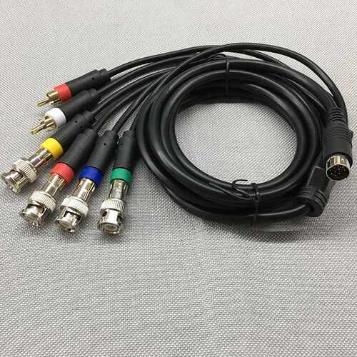 RGBS Colour Monitoring Cable RGB+Sync Video and Audio Cable - 图3