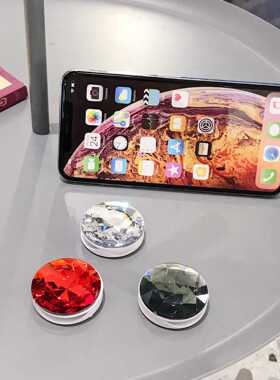 1pcs colorful 3D gem popular round mobile phone folding sret