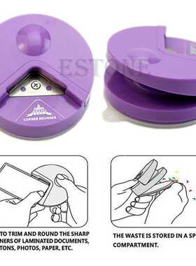 R4 Corner Rounder 4mm Paper Punch Card Photo Cutter Tool Cra