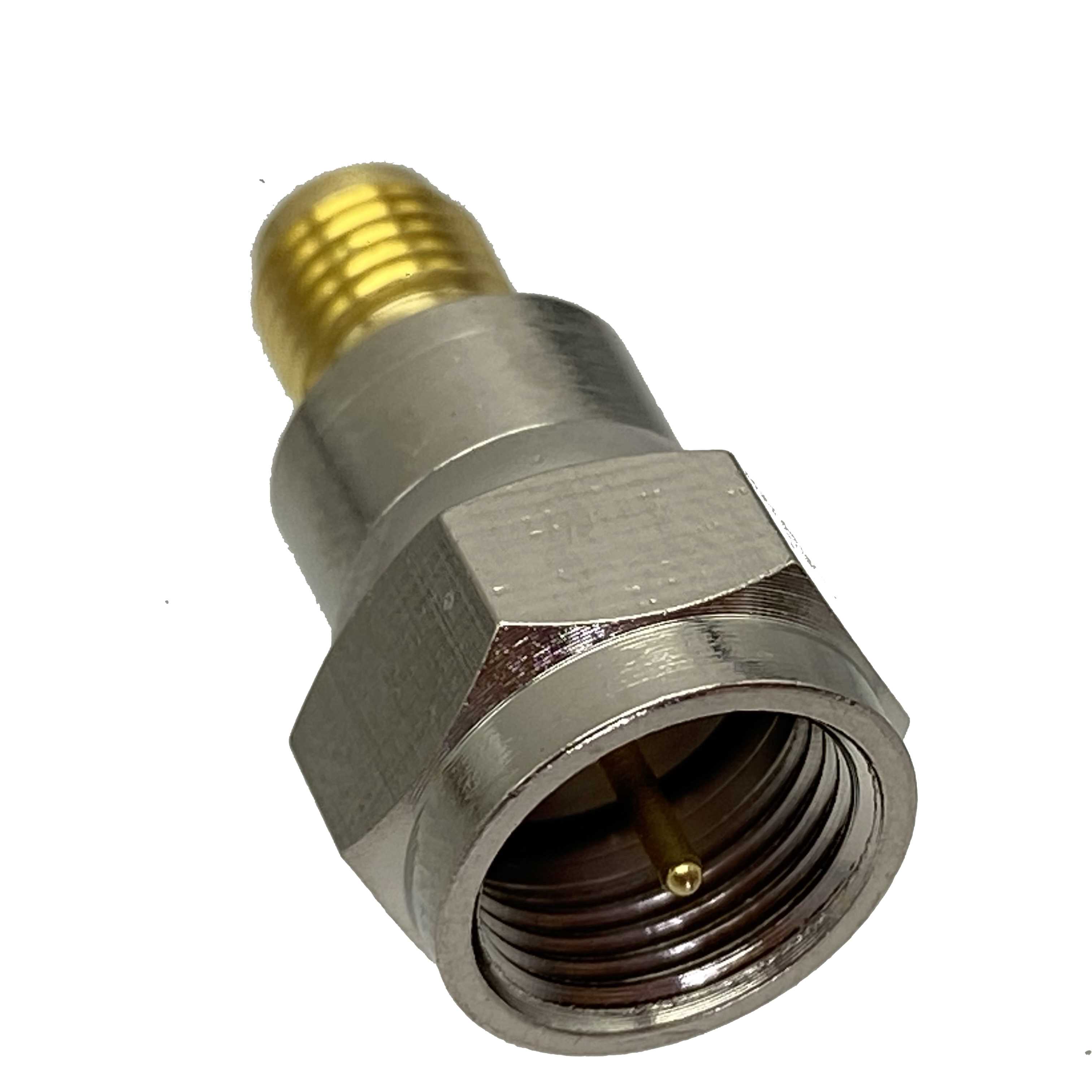 10Pcs F TV Male Plug to SMA Female Jack RF Adapter Connector - 图1