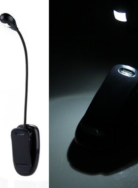 Lamp Flashlight with Clip Flexible