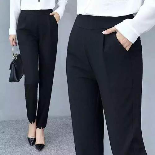Women Pants Spring Summer Sretch Women's Loose Trousers Casu - 图0