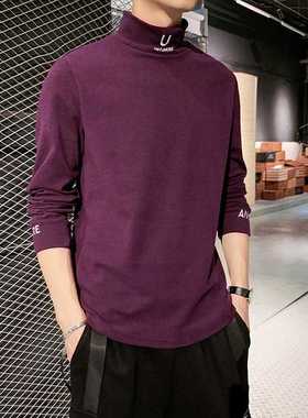 2022 Cashmere T-Shirts Men Long Sleeve Embroidery Letter T S