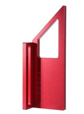 Aluminum Alloy 3D Miter Angle Measuring Ruler 45/90 Degree S