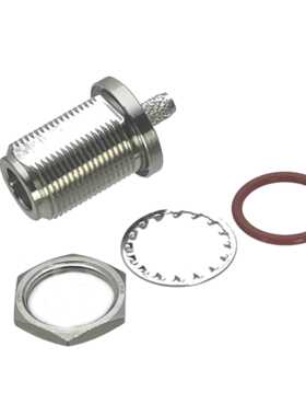 10Pcs Connector N Female Jack Nut Bulkhead Crimp RG58 RG142