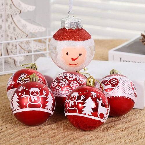 16Pcs Anti-fade Lightweight Festival Prop Xmas Party Decor - 图1