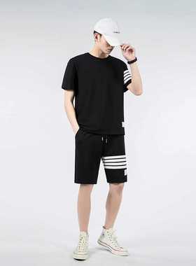 Men Clothing 2021 T-Shirts Shorts Clothes Men's Sets New Sum