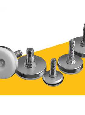 Stainless steel Adjustable Furniture Feet Nylon Base Leveler