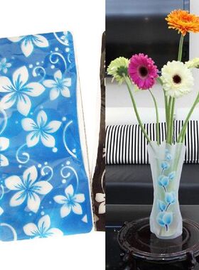2Pcs Portable Foldable Vase Wedding Office Home Decoration
