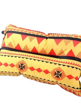 Outdoor ethnic style automatic inflatable pillows, car