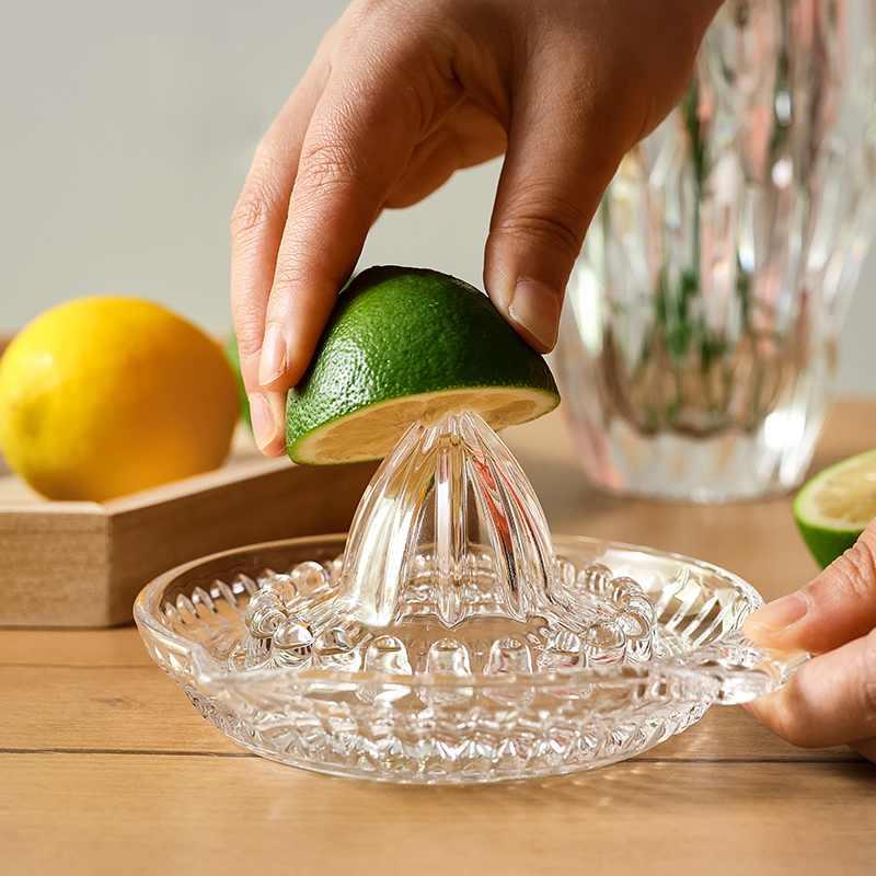 东洋佐佐木玻璃柠檬榨汁器日本进口手动水果榨汁机简易橙子压汁器 - 图0